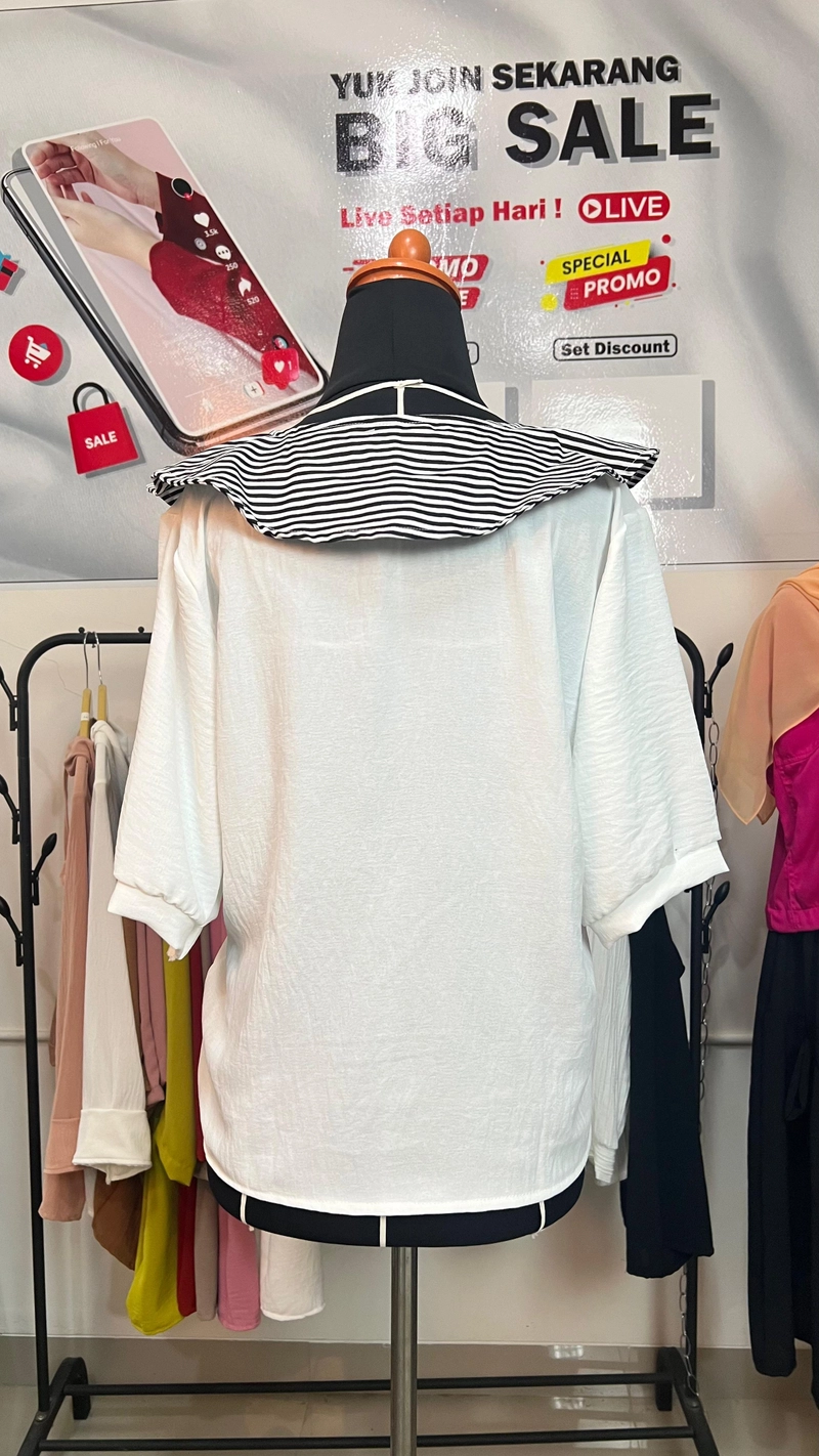 Product image Sseolshop - Diana Baju Atasan Wanita Terbaru M BW