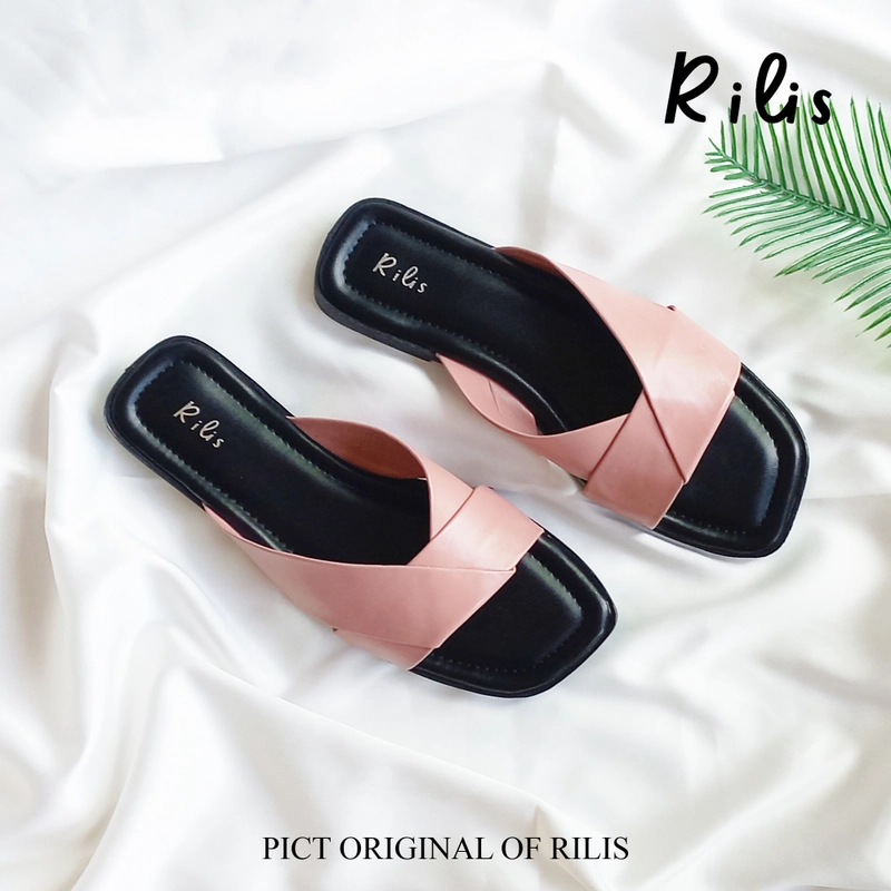 Product image Rilis - Sandal Flat Wanita Starla (Rilis 38) 37 Pink