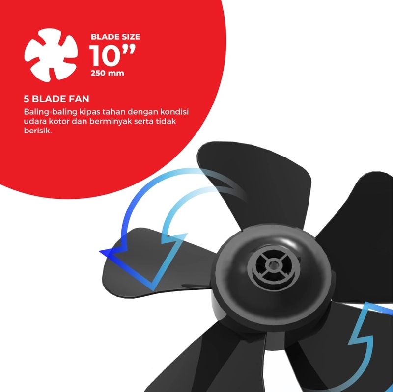 Product image Maspion CEF25 Exhaust Ceiling Fan 10 Inch Type CEF25