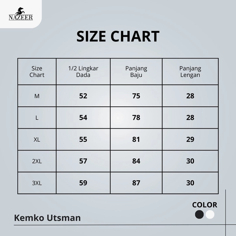 Product image Nazeer - Utsman Kemko M Black