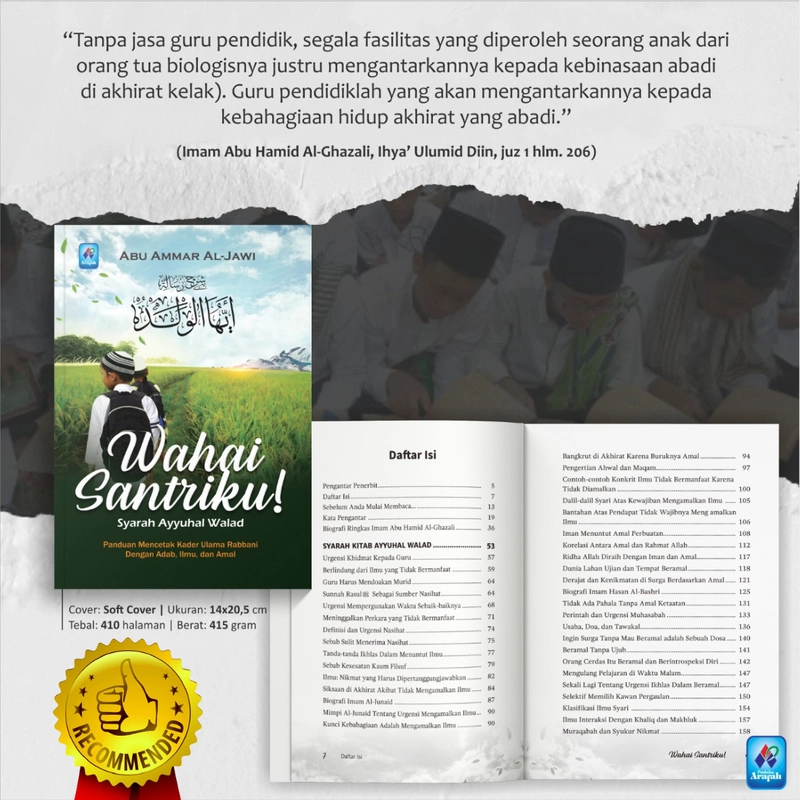 Product image Buku Wahai Santriku SC Soft Cover