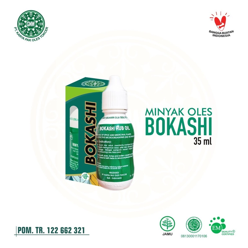 Product image Agency Herbal - Minyak Oles Bokashi 12ml Minyak Oles