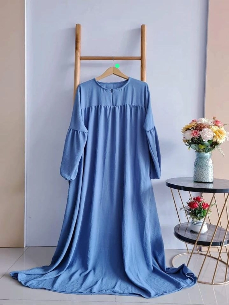 Product image ALMIRA STORE - GAMIS IRINA CRINKLE JUMBO JUMBO DENIM BLUE