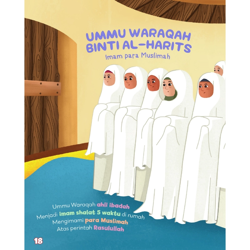 Product image Gema Insani - Sahabiyah Stories for Kids 19 X 24 cm HC