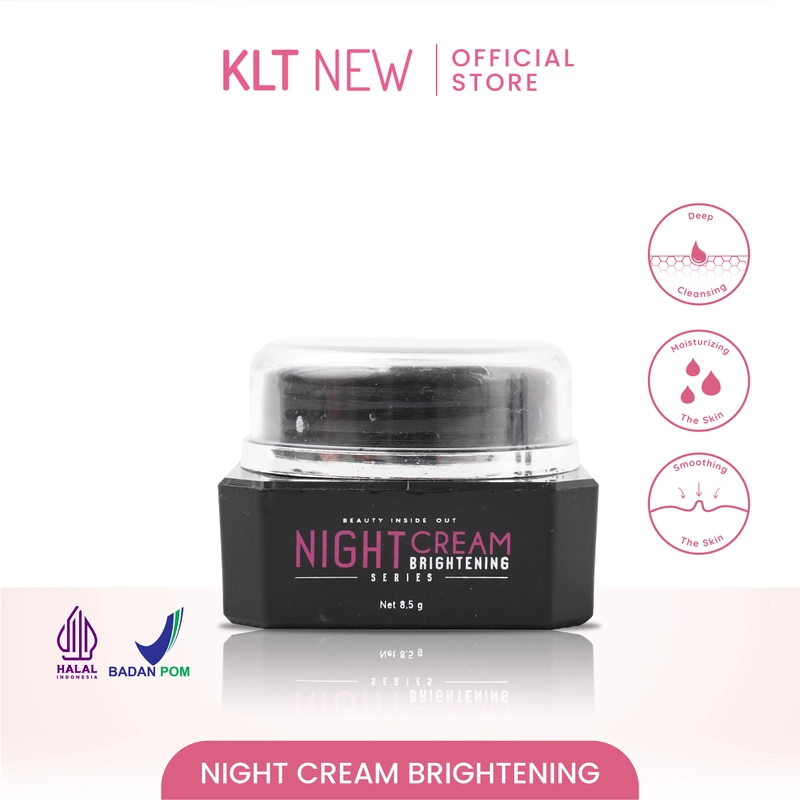Product image KLT NEW - KLT Beauty Inside Out Night Cream Brightening 8.5 Gr Cream Malam