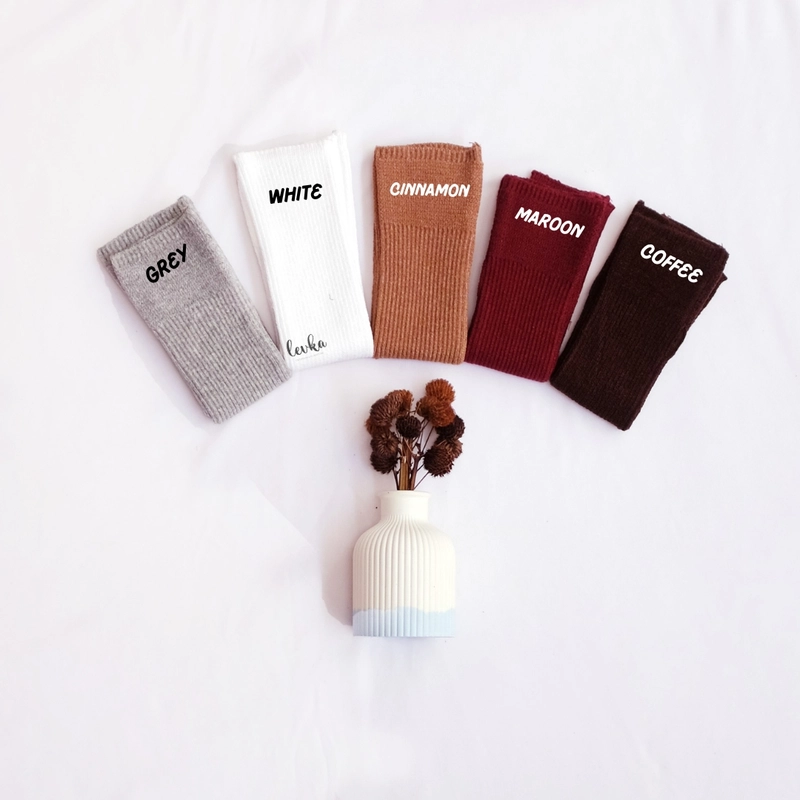 Leika Hijab - Handsock Rajut Jempol / Thumbless All Size Coffee