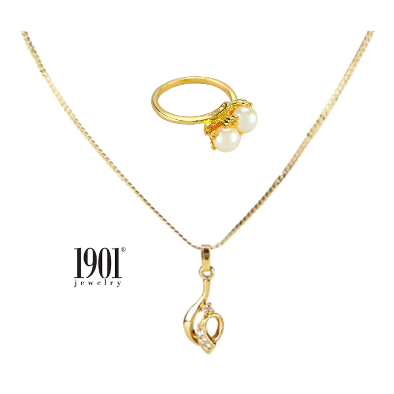 Product image 1901 Jewelry - 1901 Jewelry Kalung Lapis Gold 63 Buy 1 Get 1 All size Gold