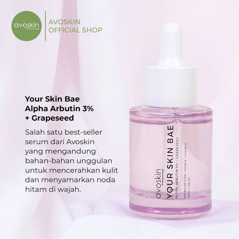 Product image AVOSKIN OFFICIAL - YSB Serum Alpha Arbutin 3% + Grapeseed 30 ml Serum