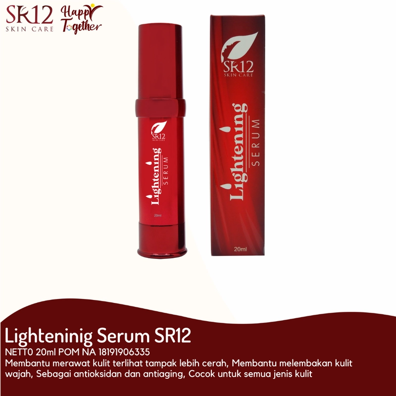 Product image SR12 Serum Lightening Mencerahkan Kulit Dan Memudarkan Flek Hitam 20 ml Lightening Serum