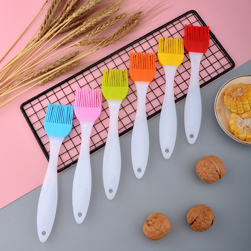 Product image KAHASIL - Kuas Silikon Mentega Kue Roti BBQ Minyak Tahan Panas Anti Rontok Serbaguna KMJ072 RANDOM