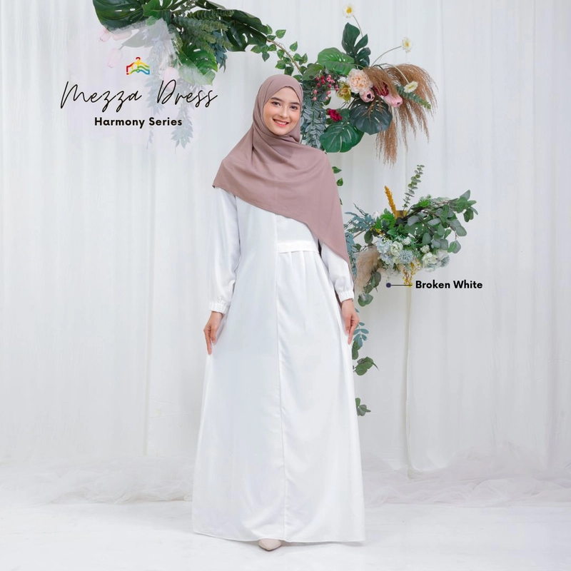 Product image Modesee - Dress Couple Mezza Ibu Anak BW Anak-S Broken White