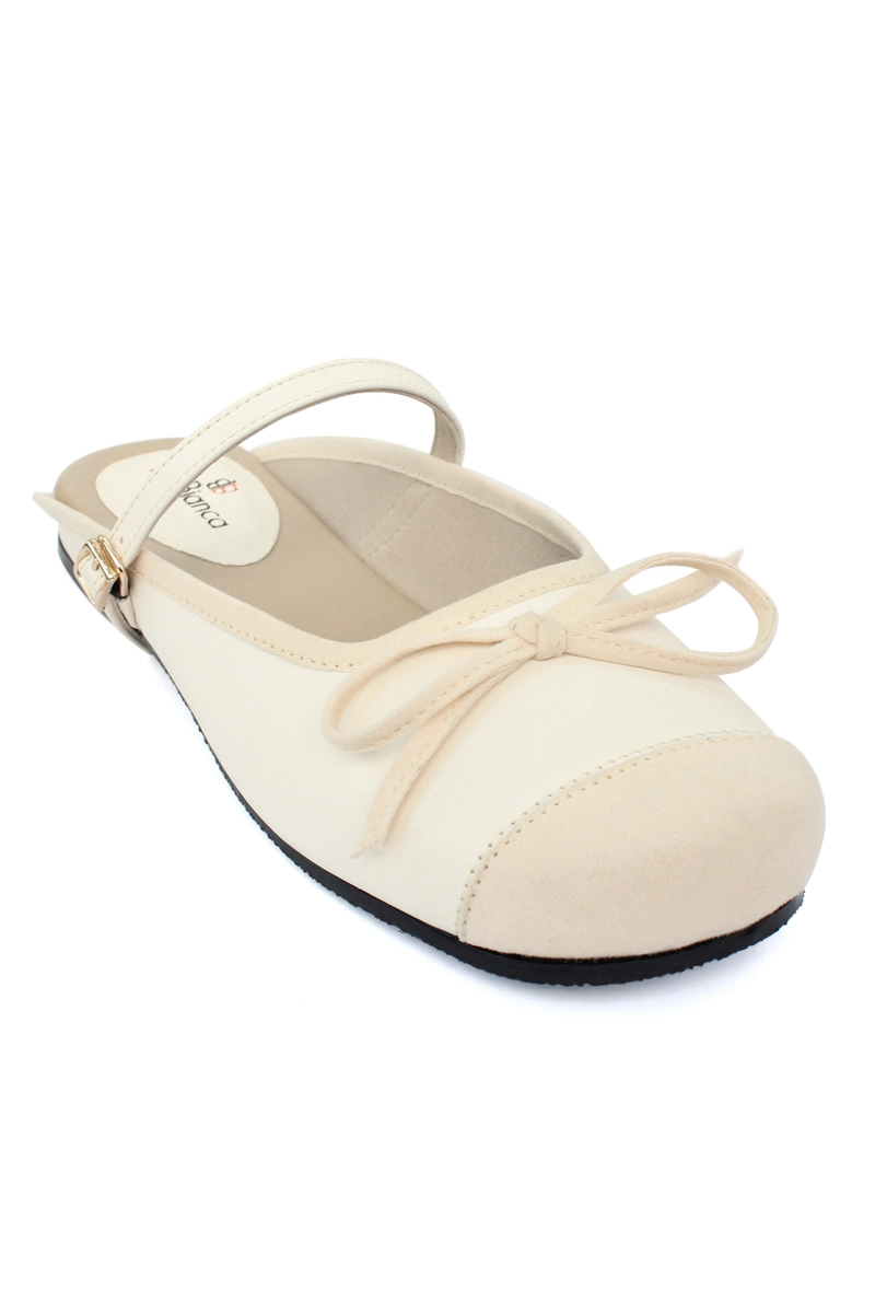 Product image Lebianca - LN 15-02 Sepatu Sendal Wanita Kekinian Lucu Fashionable 36 IVORY