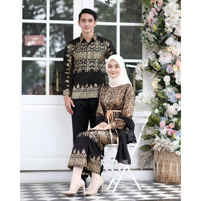 Product image COLLECTION SARJANA - Batik Brokat Modren - BATIK COUPLE LAILA - Katun Prima Halus Kebaya Allsize Laila