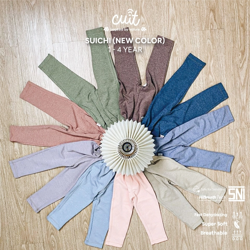 Product image Kintakun Baby - KINTAKUN BABY X CUIT Suichi Jegging Casual Celana Panjang Anak L (1-2 Tahun) Maroon
