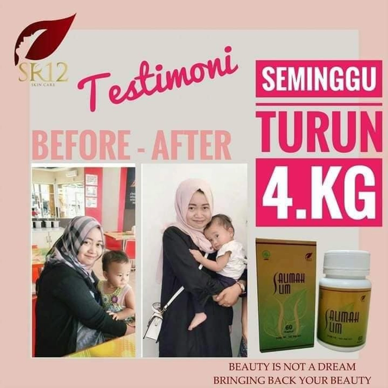 Product image SR12 Salimah Slim Salusi Diet Tanpa Efek Samping 60 Kapsul Salimah