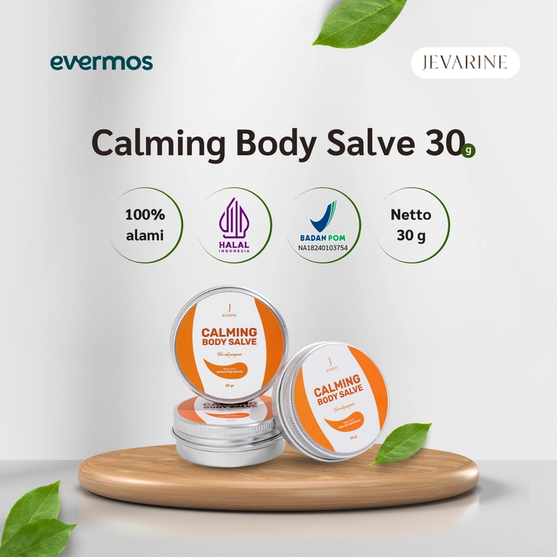 Product image Jevarine - Calming Body Salve + Hydrating Lotion Bundle 1 Paket