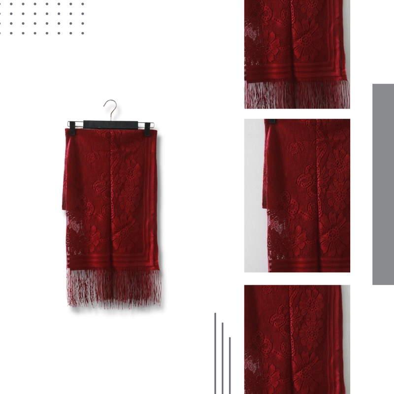Product image Brandtastic - Jilbab Segi Empat PBT 01 All SIze Maroon