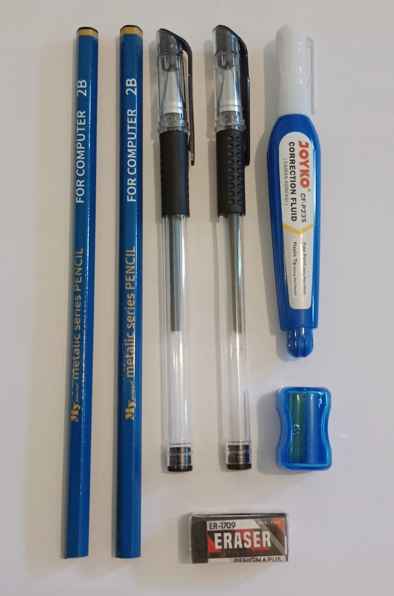 Product image DiAr OlShop - Paket Alat Tulis Super Murah DA-9 48 gram Biru