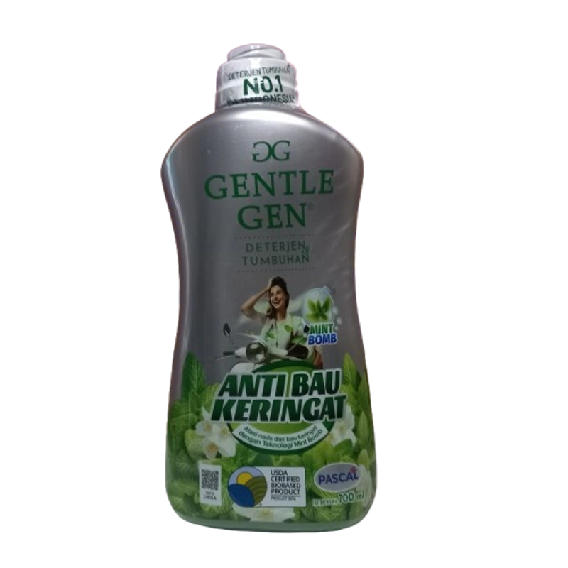 Product image Kayfa Shop - Gentle Gen deterjen cair Konsentrat Tumbuhan 700 ml-botol 700ml Anti bau keringat