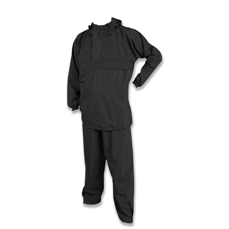 Product image Catenzo Official - Capilari - Jas Hujan Kantung Kangguru Raincoat Anti Rembes Pria XWR 100 All Size Hitam