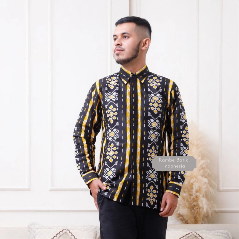 Product image Gamis Batik dan Kemeja Batik Terbaru A4 - Bisa Beli Pisah M KEMEJA AJA