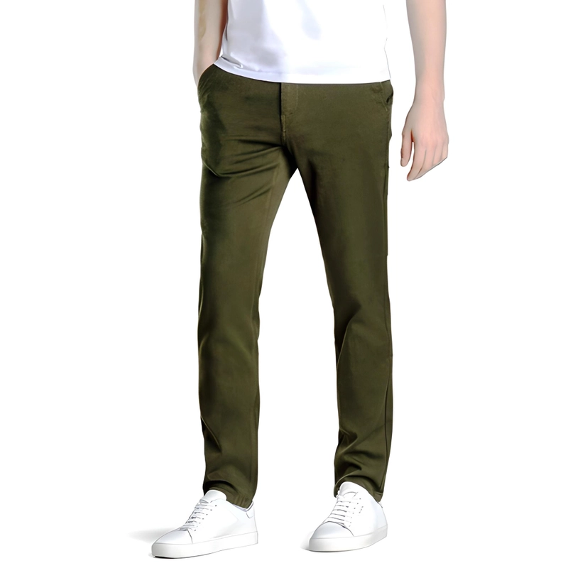 Product image Celana Panjang Chino Pria // Cotton Twill 27/28 ARMY