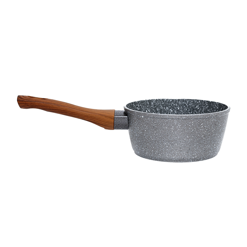 Product image Cypruz Jakarta - Cypruz jakarta-Cypruz Marble Series Gg Coklat Kayu SAUCE Pan 18cm 6X1 SN-0212 18 x 7.7 cm Grey