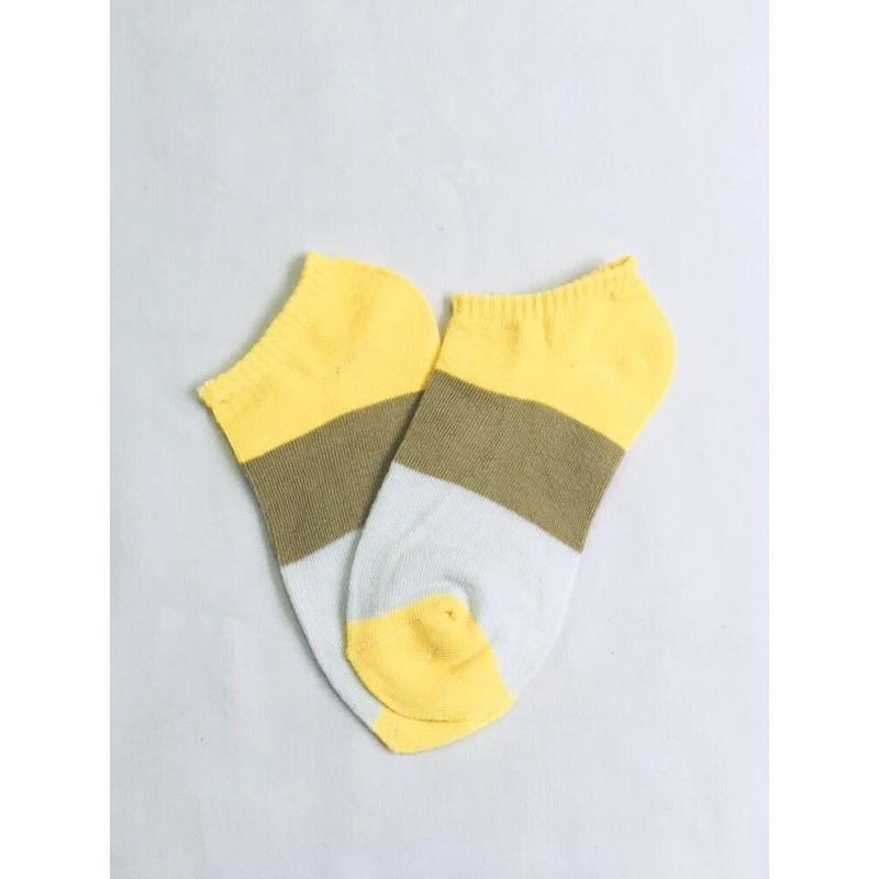 Product image Beatdrop - Kaos Kaki Ankle Cute Wanita Motif Garis set isi 5 psg motif garis