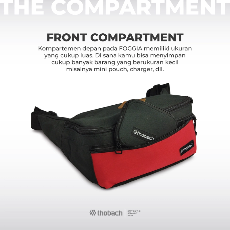 Product image Thobach official - THOBACH Waistbag FOGGIA ALL SIZE Red