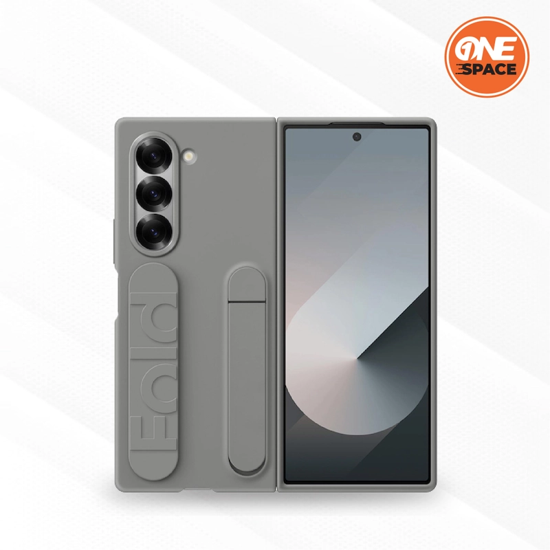 Product image One Space Aksesoris - Casing Silicone Case Samsung Galaxy Z Fold 6 Hardcase Warna Gray