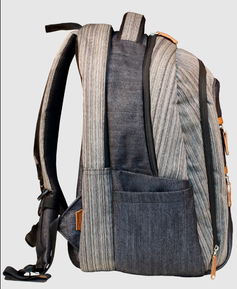 Product image SNOBBY BABY - SBP2617 TAS RANSEL PRIA SUPREME BACKPACK Tas Besar Abu Gelap