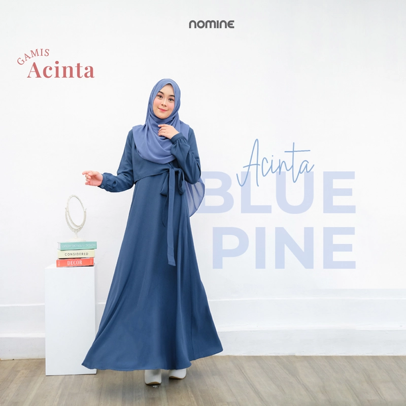Product image Nomine - Gamis - Acinta Batch 1 - Dress Only S Blue Pine