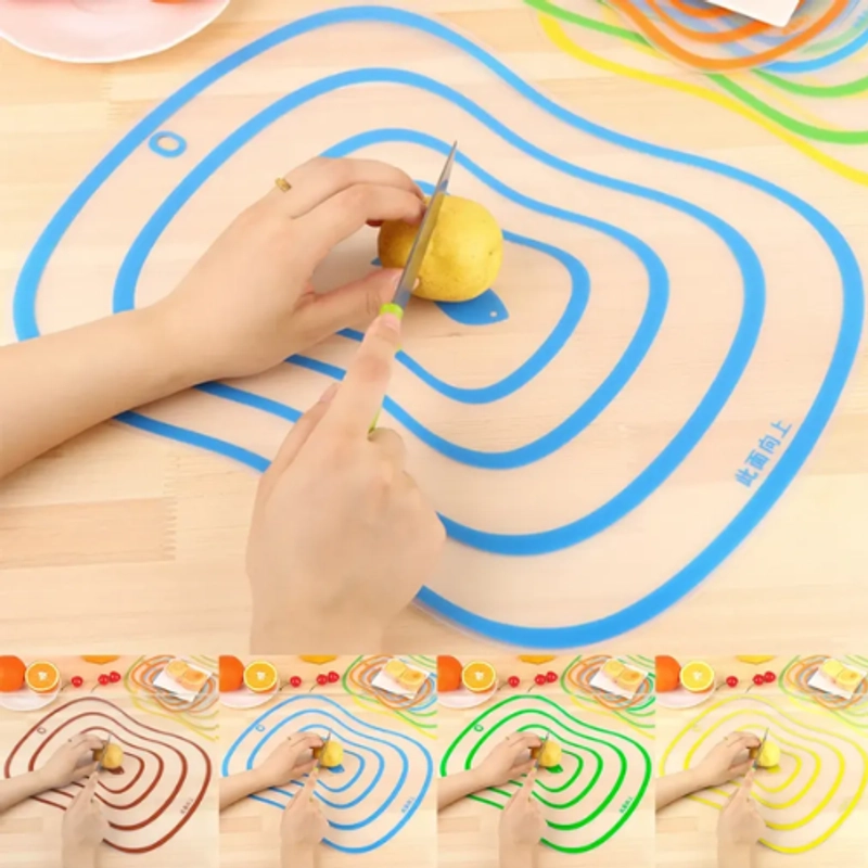 Product image KAMJE Talenan Dapur Plastik Transparan Anti Jamur Anti Slip Cutting Board Aesthetic Serbaguna KMJ265 KMJ265 SMALL