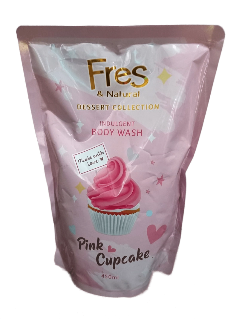 Product image Kayfa Shop - Fres and Natural Bodywash 400 ml - sabun cair 400ml Pink Cupcake