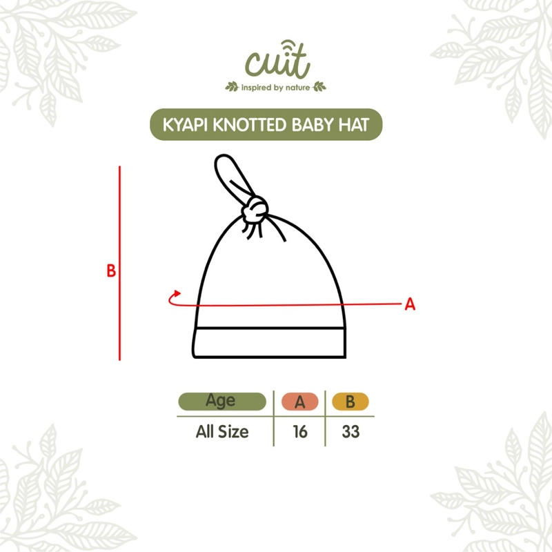 Product image Kintakun Baby - KINTAKUN BABY X CUIT Baby Kyappi Hat Motif- Topi Kupluk Bayi 6 Bulan Kyappi Agile Lion