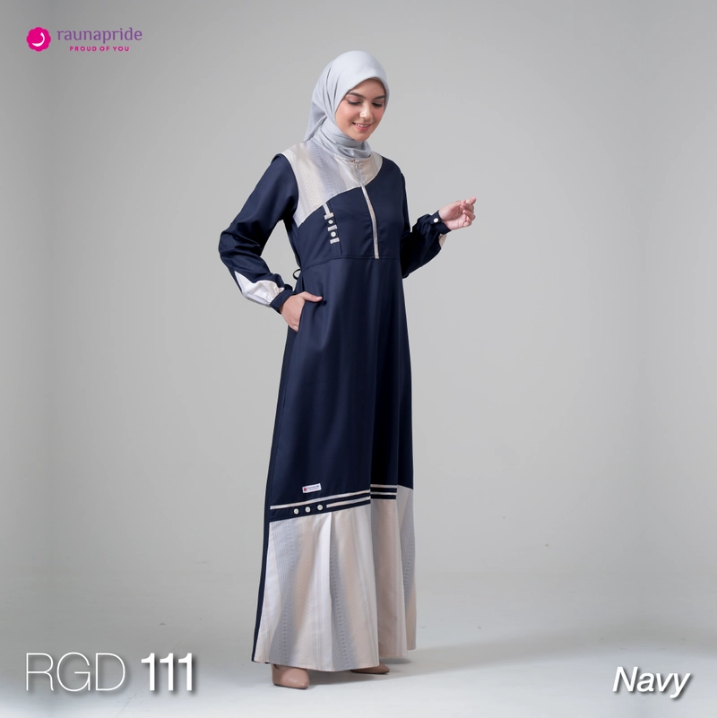 Product image RAUNAPRIDE OFFICIAL - GAMIS DEWASA - RGD 111 S NAVY