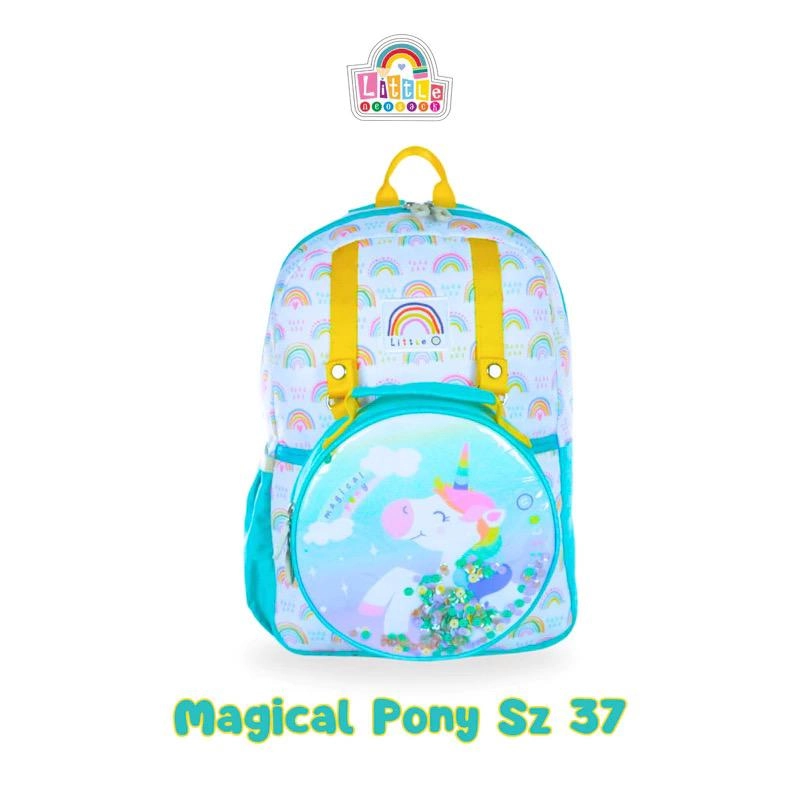 Product image LITTLE NEOSACK - Little Neosack - Tas Ransel Casual anak Sekolah backpack Anak Free Tas Selempang - MAGICAL PONY LA 300 TOSCA