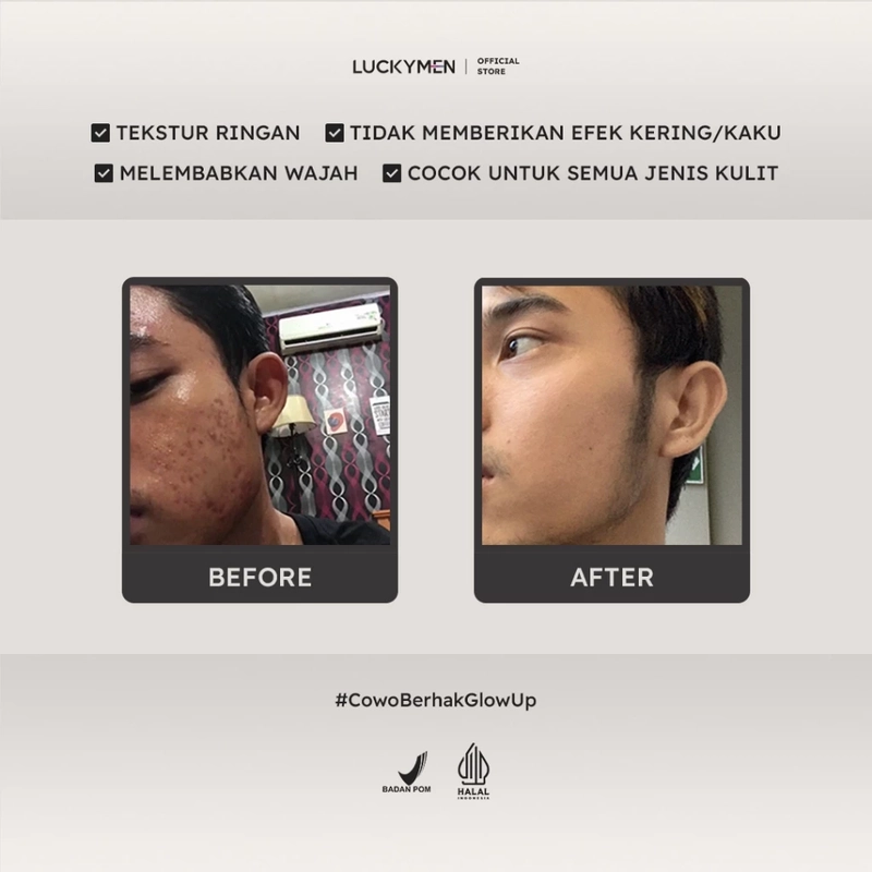 Product image Luckymen - Purifying Deep Facial Wash 100ml Hitam