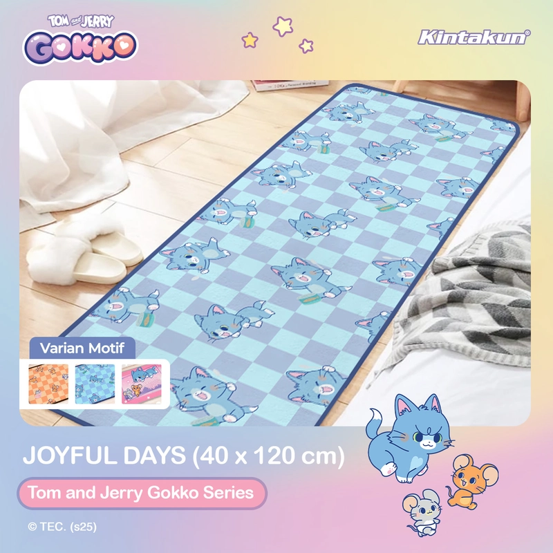 Product image Kintakun - Kintakun Tom And Jerry Gokko Series Keset 40 x 60 / 120 - Multivariant 40 x 60 Joyful Days