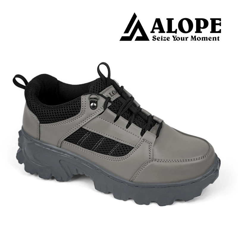 Product image ALOPE OFFICIAL - ALOPE - SEPATU DIZON UJUNG BESI 42 ABU
