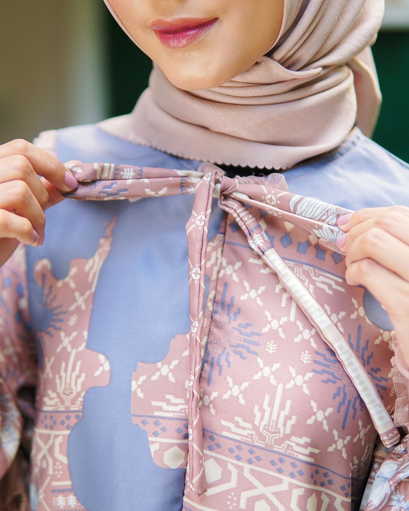 Product image byLayna Official - Baju Gamis Wanita Daniella Dress XXXL Brown Grey
