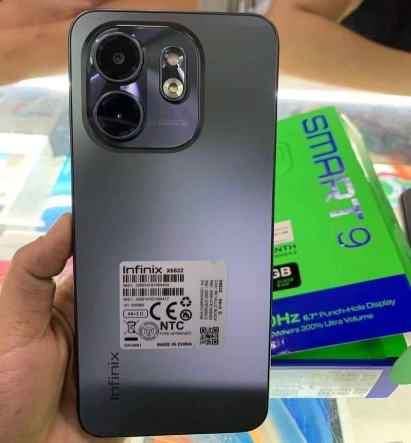 Product image JAYA CELLULER - Infinix Smart 9 4+4/128 Metallic black