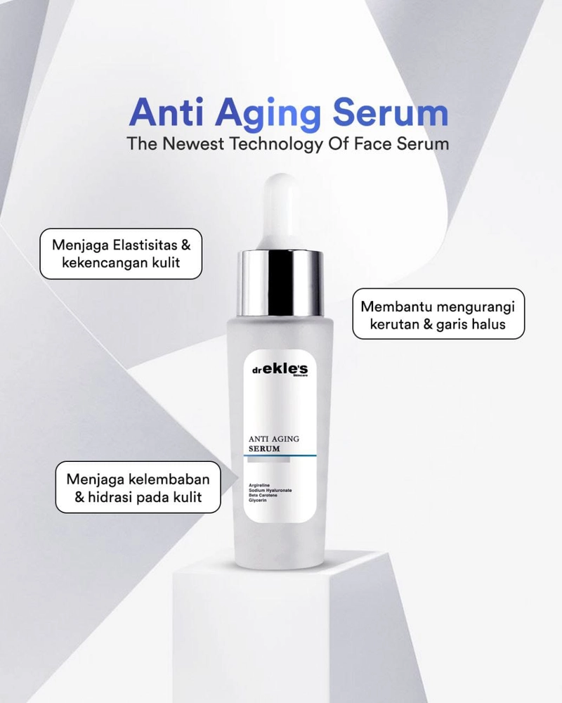 Product image Dr Ekles Skincare - dr Ekles Skincare - Serum Anti Aging 20ml 20 putih