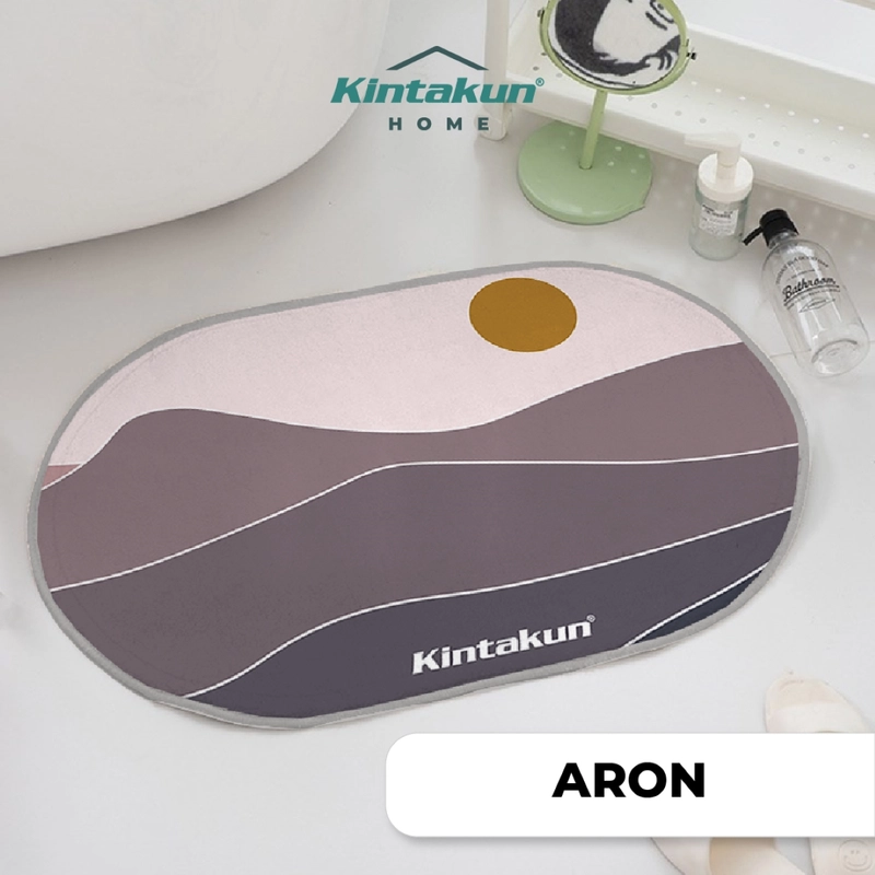 Product image Kintakun - Keset Serbaguna Anti Slip Oval 40x60cm Aron