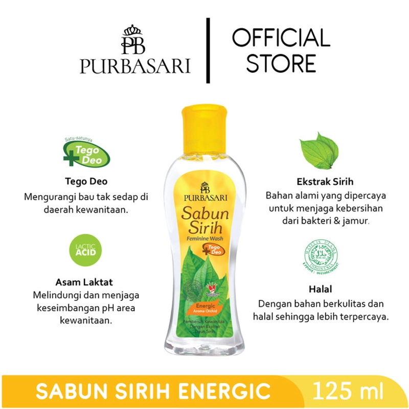 Product image Purbasari - SABUN SIRIH 60ML ENERGIC