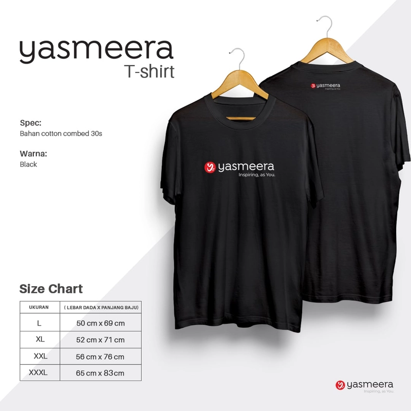 Product image Yasmeera Official - Baju Kaos Yasmeera XXL BLACK