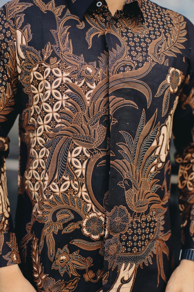 Product image COLLECTION SARJANA - BATIK LENGAN PANJANG - BATIK DIVAKARA- FURING HPL - KAIN KATUN ORIGINAL M DIVAKARA