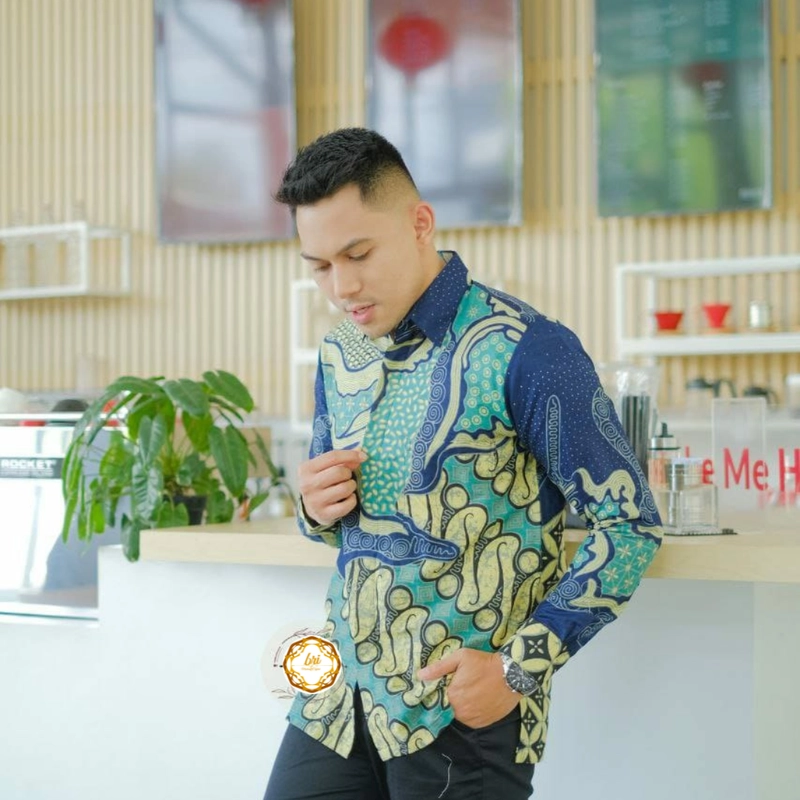 Product image Rambe Batik Indonesia - Batik Couple Aisyah Bisa Beli Pisah Bahan Katun Primisma Couple Size M Motif A