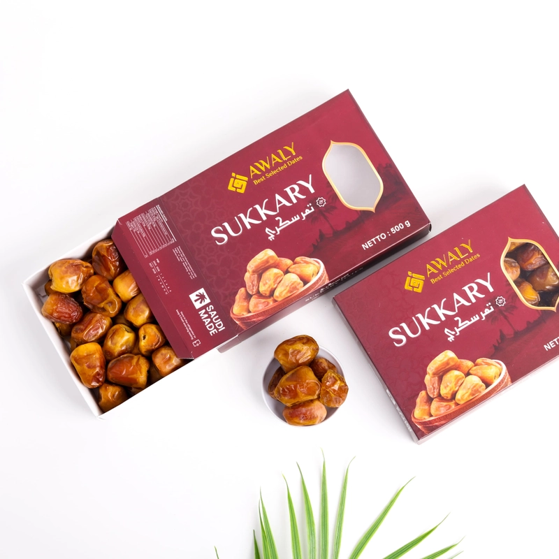 Product image Aliya - Kurma Sukari Alqasim Awaly 500 Gram 500g Manis