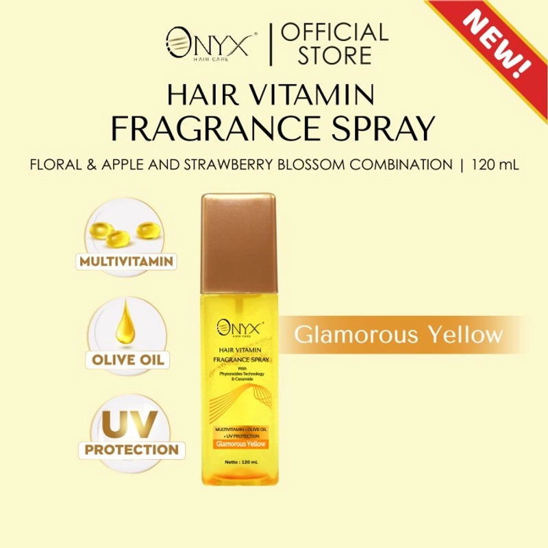 Product image Purbasari - ONYX HAIR VITAMIN FRAGRANCE 120ML GLAMOROUS YELLOW
